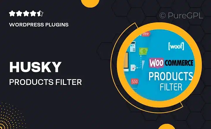 HUSKY — Products Filter Professional for WooCommerce