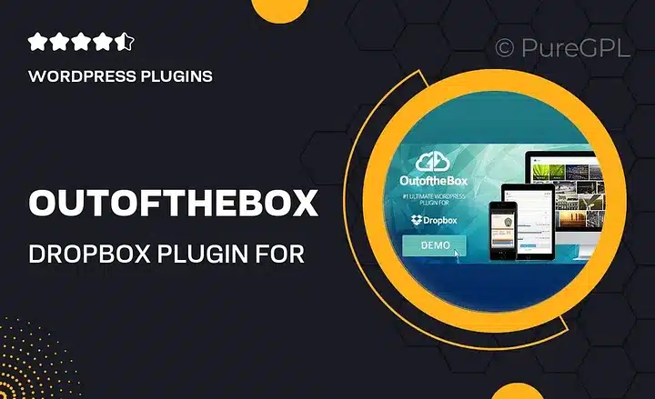 Out-of-the-Box | Dropbox plugin for WordPress 2.15.1