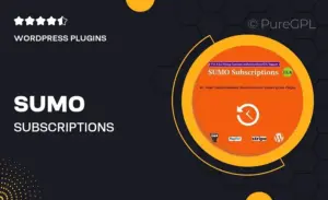 SUMO Subscriptions — WooCommerce Subscription System