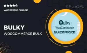 Bulky — Bulk Edit Products, Orders, and Coupons for WooCommerce