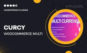 CURCY — WooCommerce Multi Currency — Currency Switcher