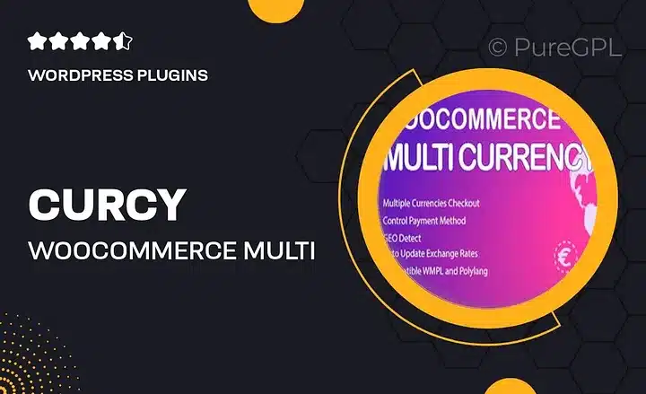 CURCY — WooCommerce Multi Currency — Currency Switcher