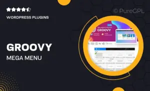 Groovy Mega Menu — Responsive Mega Menu Plugin for WordPress 2.6