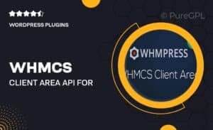 WHMCS Client Area (API) for WordPress by WHMpress 4.3-revision-0 | Free Download