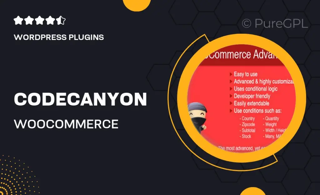 Codecanyon | WooCommerce Advanced Shipping