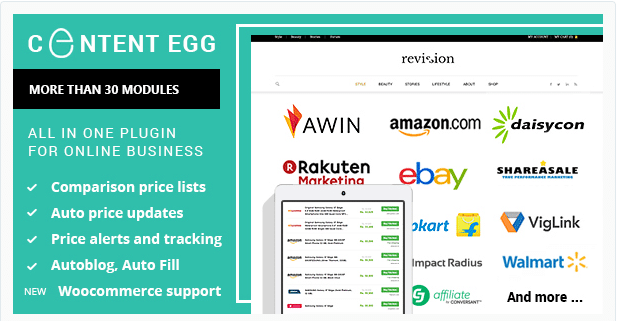 Content Egg - all in one plugin for Affiliate, Price Comparison, Deal sites