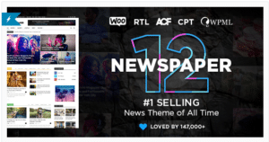 Newspaper - News & WooCommerce WordPress Theme