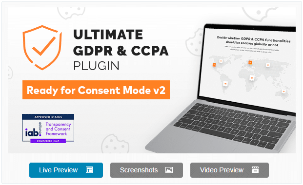 Ultimate GDPR & CCPA CMP for WordPress