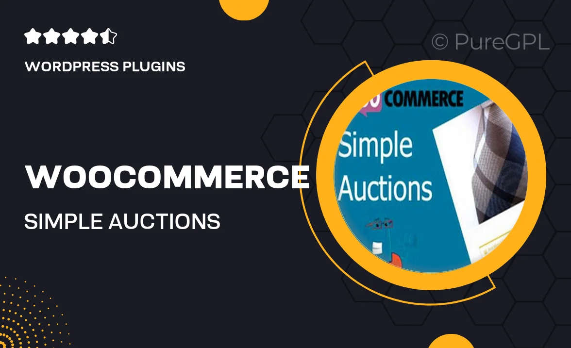 Simplify Online Bidding with WooCommerce Auctions | WordPress Simple Auctions!