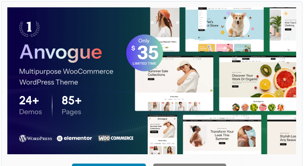 Anvogue - Multipurpose WooCommerce WordPress Theme