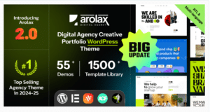 Arolax | Creative Digital Agency Theme