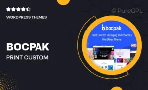 Bocpak – Print Custom Packaging and Pouches WordPress