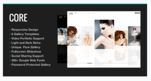 Core | Photography WordPress