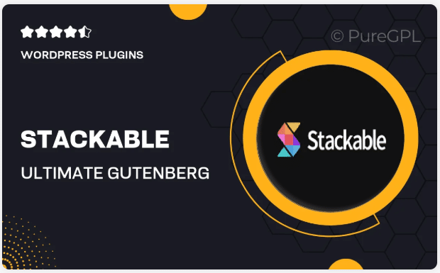 Stackable – Ultimate Gutenberg Blocks for WordPress