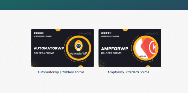 Caldera Forms